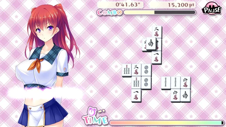 Скриншот 7 к игре Delicious! Pretty Girls Mahjong Solitaire