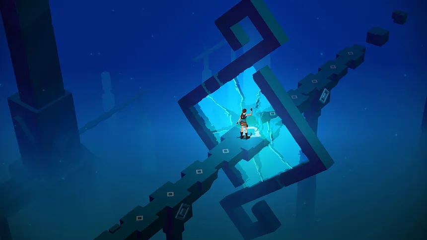 Скриншот 1 к игре Lara Croft GO