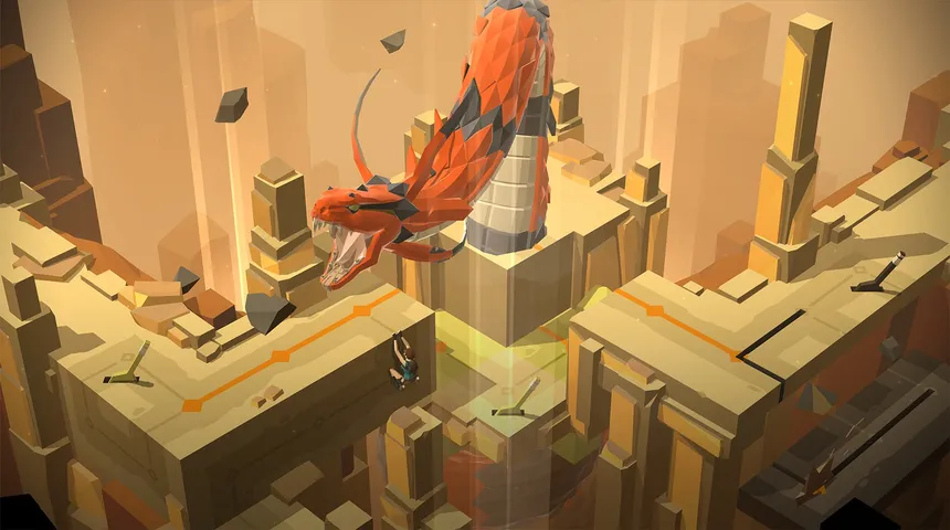 Скриншот 7 к игре Lara Croft GO