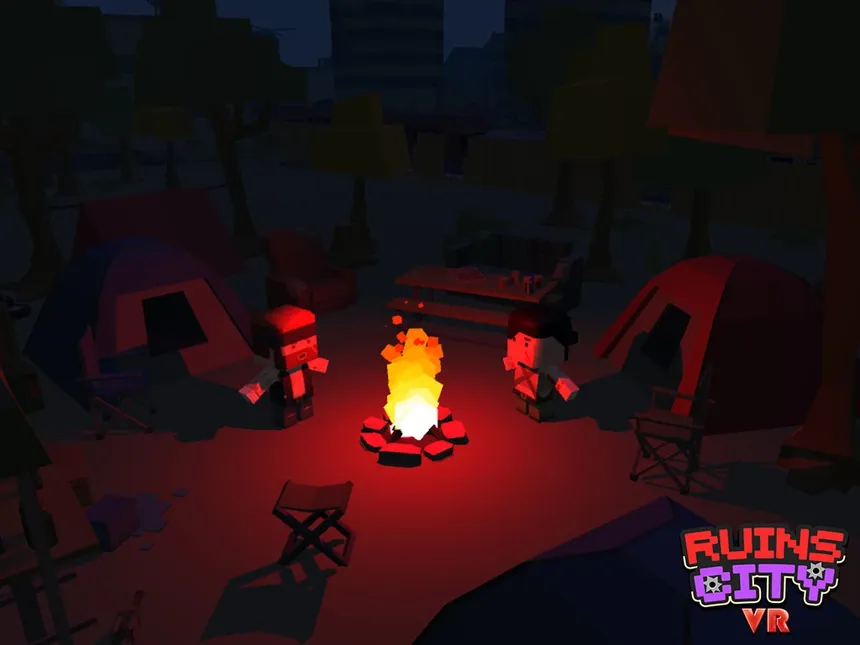 Скриншот 1 к игре RuinsCity_VR