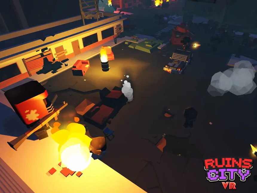 Скриншот 4 к игре RuinsCity_VR