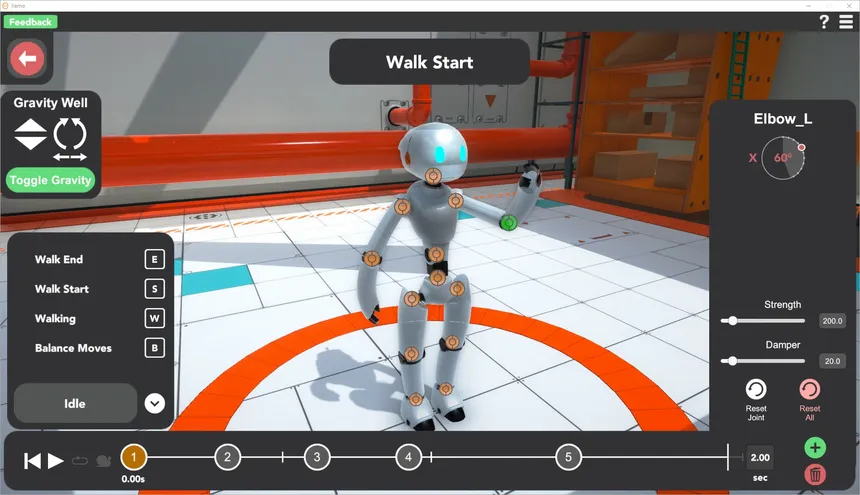 Скриншот 1 к игре Xemo : Robot Sim