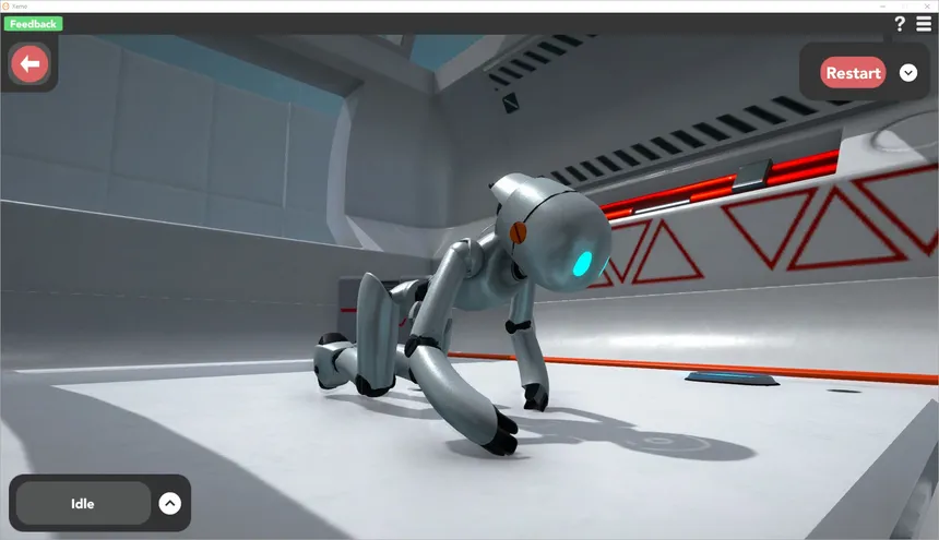 Скриншот 2 к игре Xemo : Robot Sim