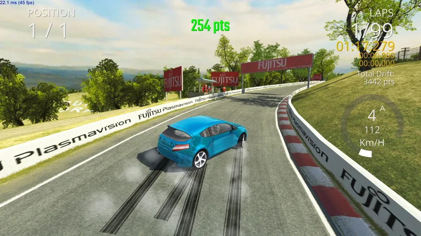 Скриншот 2 к игре Drift GEAR Racing Free
