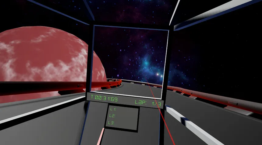 Скриншот 1 к игре RacetronicVR