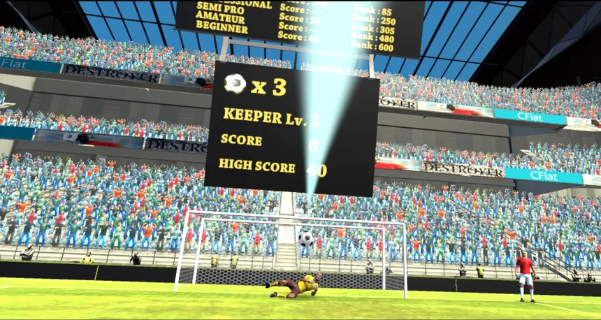 Скриншот 2 к игре Head It!: VR Soccer Heading Game