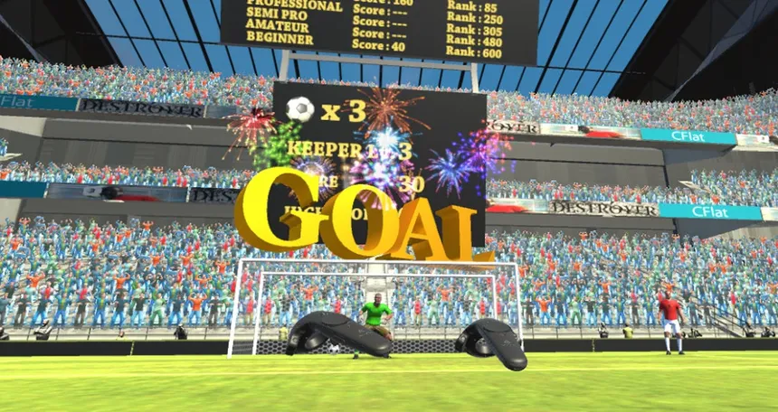 Скриншот 3 к игре Head It!: VR Soccer Heading Game