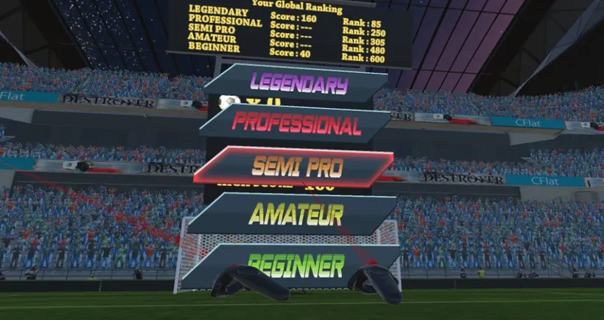 Скриншот 5 к игре Head It!: VR Soccer Heading Game