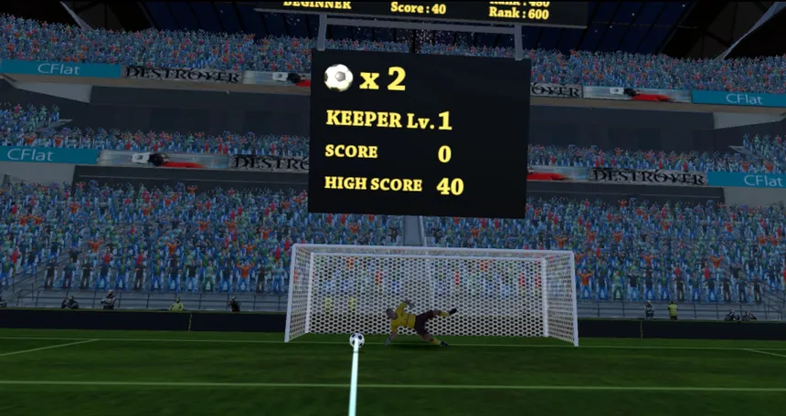 Скриншот 6 к игре Head It!: VR Soccer Heading Game
