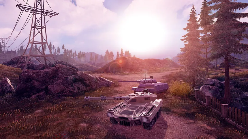 Скриншот 1 к игре Infinite Tanks