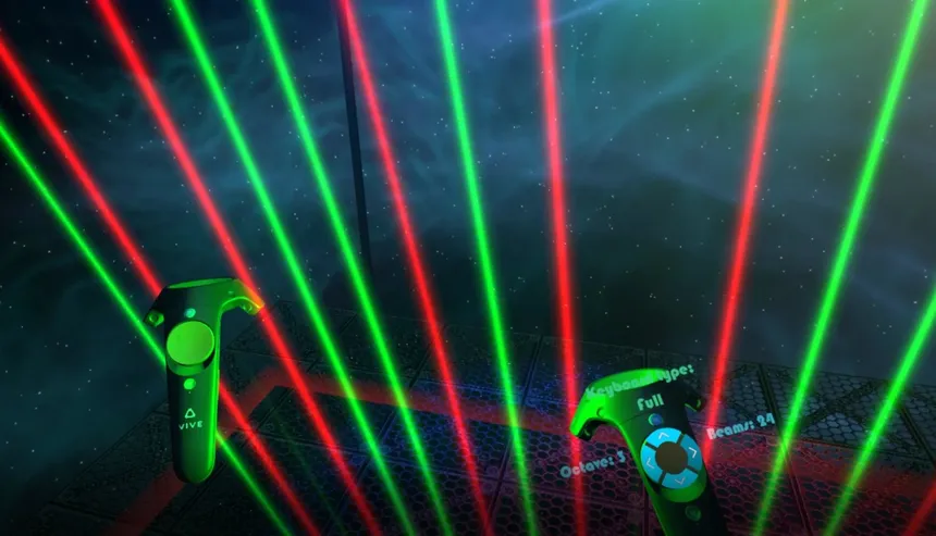 Скриншот 6 к игре VR Laser Harp