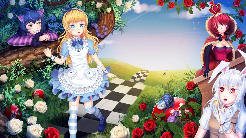 Скриншот 1 к игре Book Series - Alice in Wonderland
