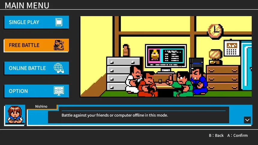 Скриншот 3 к игре River City Melee : Battle Royal Special