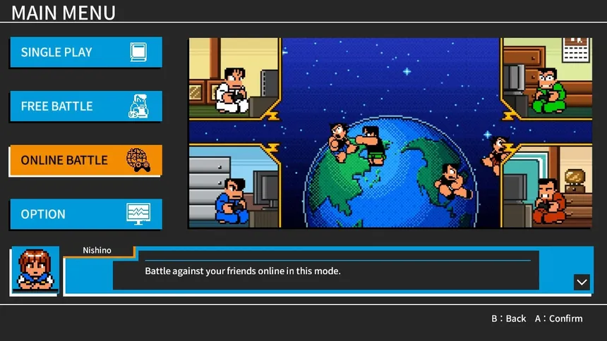 Скриншот 4 к игре River City Melee : Battle Royal Special
