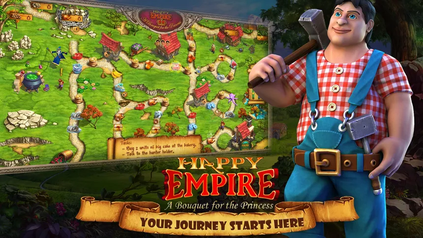 Скриншот 4 к игре Happy Empire - A Bouquet for the Princess