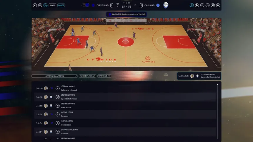 Скриншот 6 к игре Pro Basketball Manager 2017