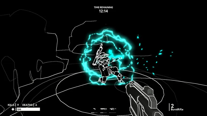 Скриншот 1 к игре Muffled Warfare - Echolocation Shooter