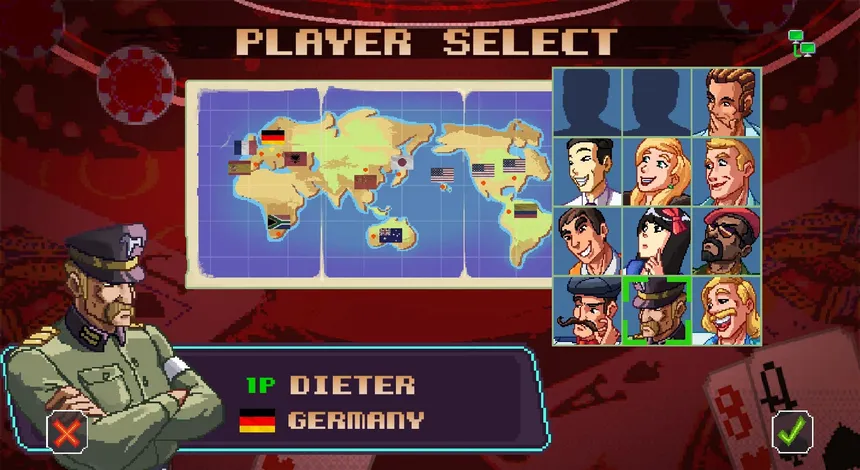 Скриншот 1 к игре Super Blackjack Battle 2 Turbo Edition - The Card Warriors