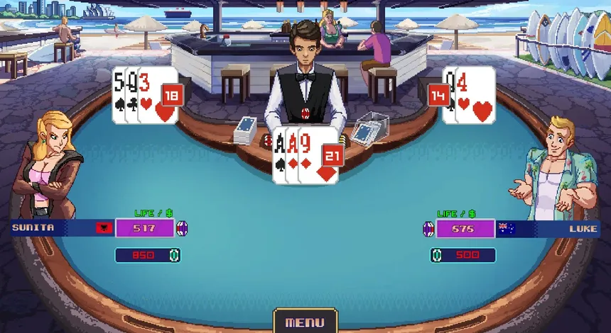 Скриншот 5 к игре Super Blackjack Battle 2 Turbo Edition - The Card Warriors