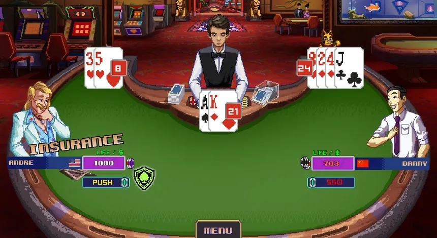 Скриншот 6 к игре Super Blackjack Battle 2 Turbo Edition - The Card Warriors