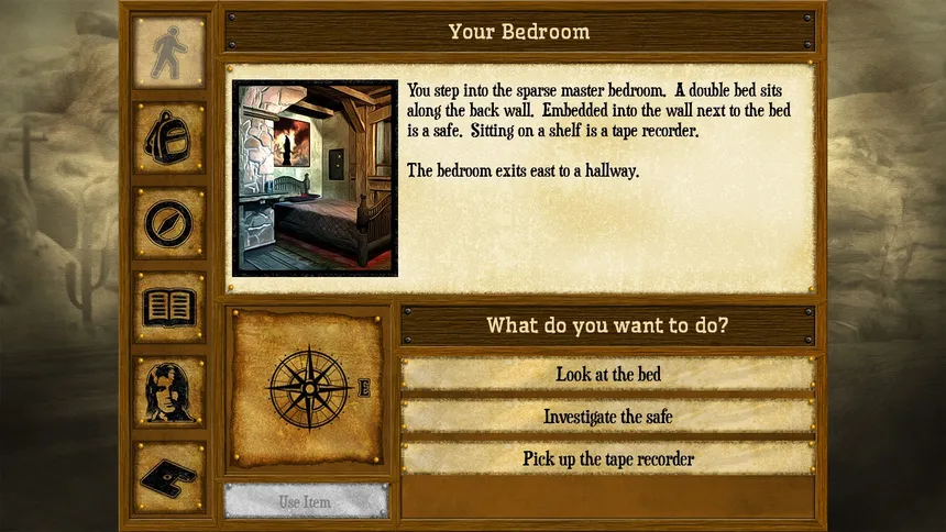 Скриншот 2 к игре Shady Brook - A Dark Mystery Text Adventure