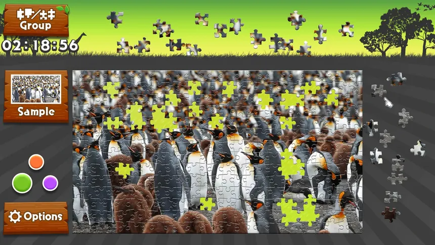 Скриншот 6 к игре Wild Animals - Animated Jigsaws