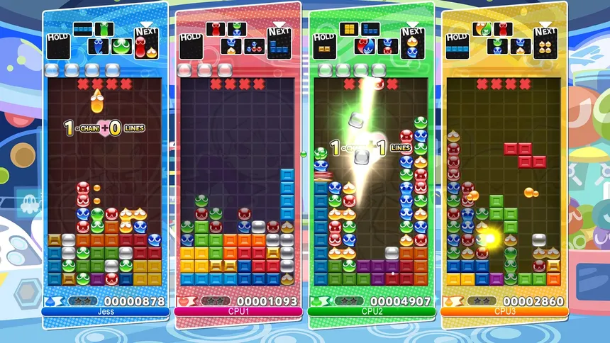 Скриншот 1 к игре Puyo PuyoTetris