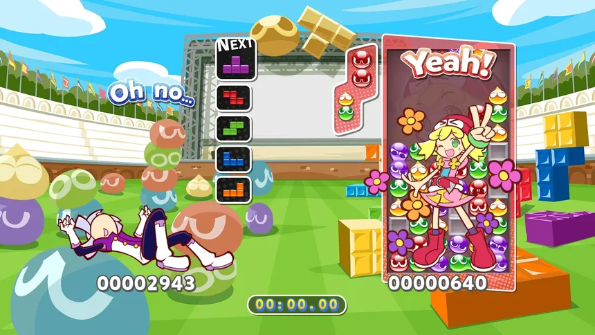 Скриншот 4 к игре Puyo PuyoTetris