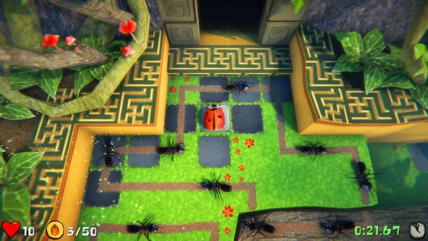 Скриншот 1 к игре Ladybug Quest