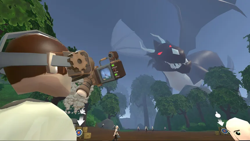 Скриншот 1 к игре Craft Keep VR