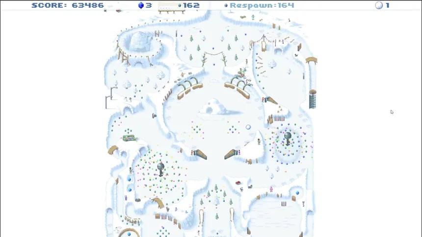 Скриншот 2 к игре Snowball!