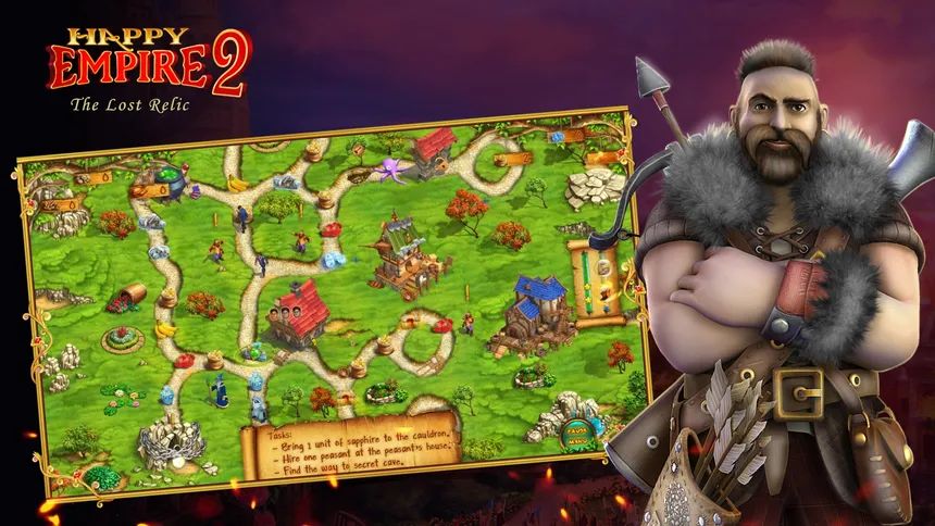 Скриншот 1 к игре Happy Empire 2 – The Lost Relic