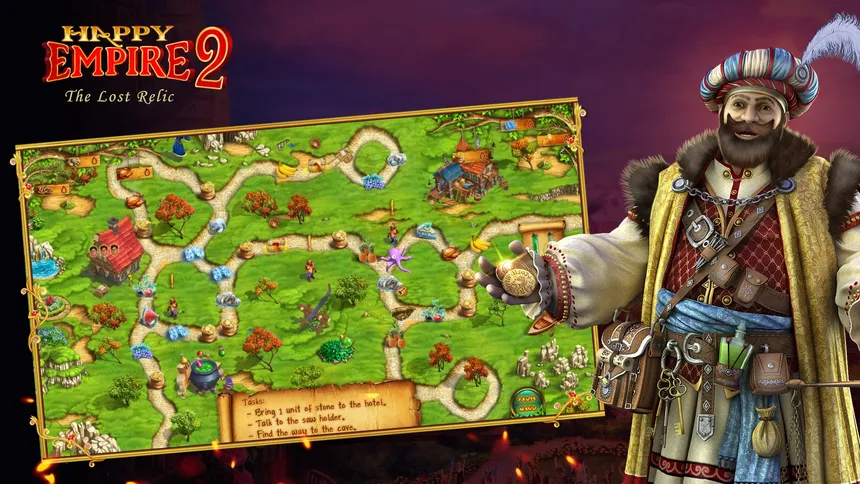 Скриншот 3 к игре Happy Empire 2 – The Lost Relic