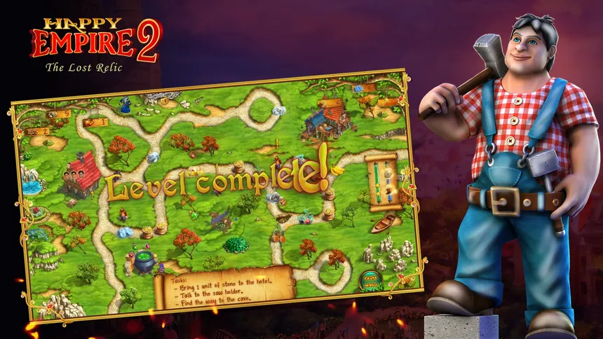 Скриншот 4 к игре Happy Empire 2 – The Lost Relic