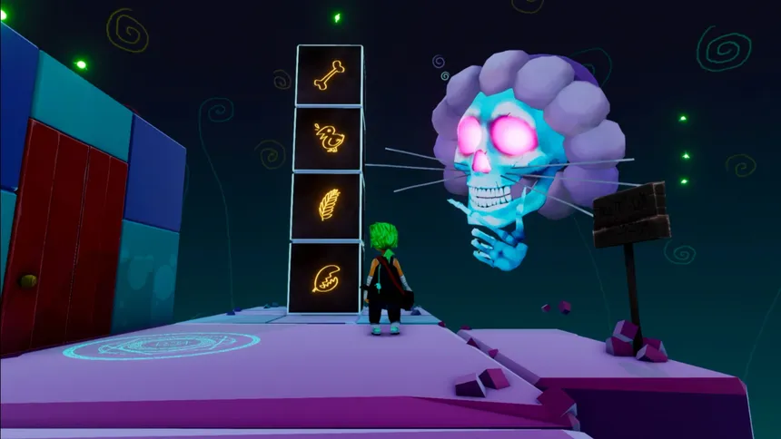 Скриншот 4 к игре Carly and the Reaperman - Escape from the Underworld
