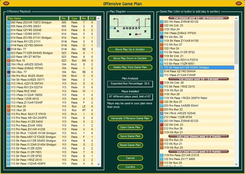 Скриншот 6 к игре Front Office Football Eight
