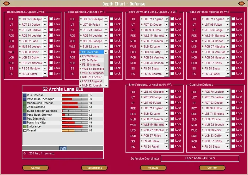 Скриншот 7 к игре Front Office Football Eight