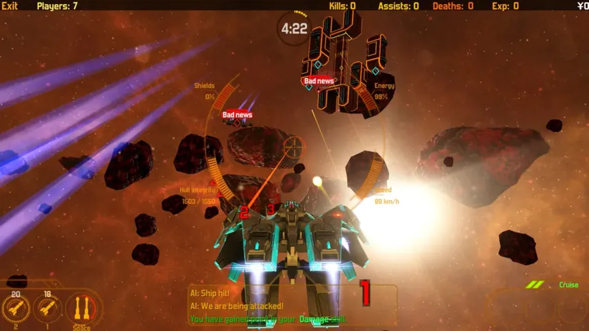 Скриншот 1 к игре Space Merchants: Arena