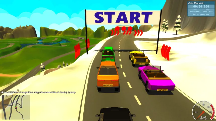 Скриншот 3 к игре Foreveracers