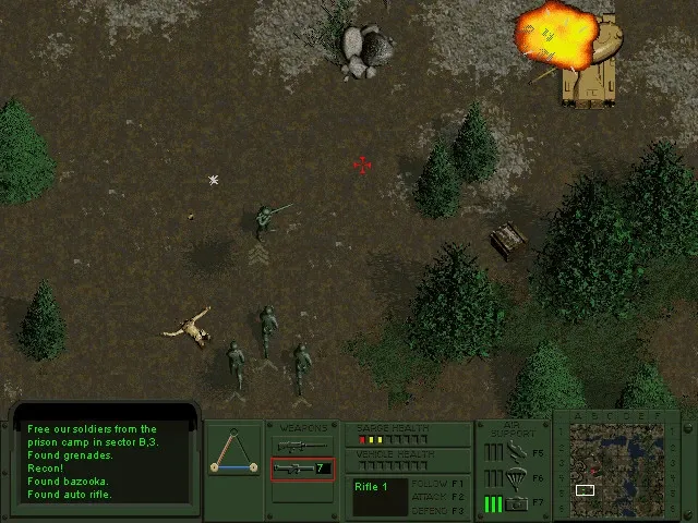 Скриншот 1 к игре Army Men