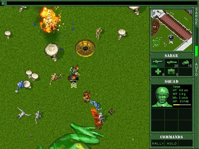 Скриншот 5 к игре Army Men II