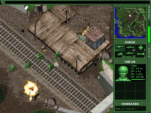 Скриншот 8 к игре Army Men II
