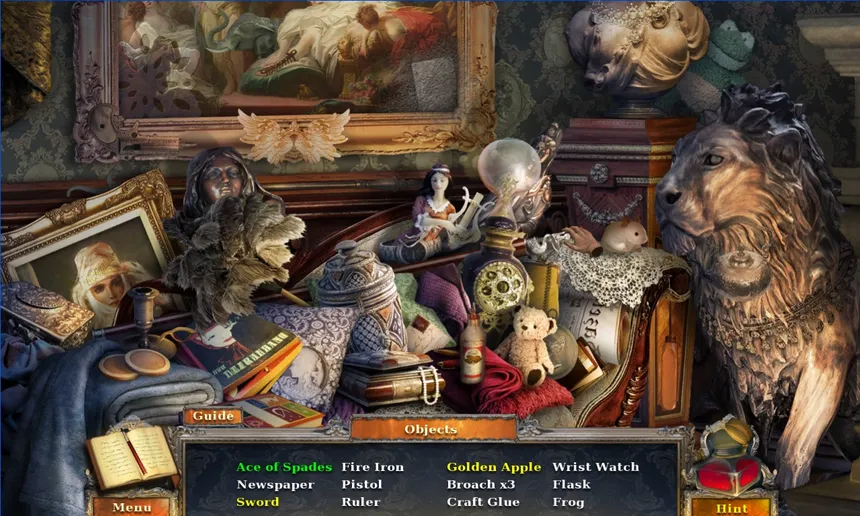 Скриншот 2 к игре Dark Canvas: A Brush With Death Collector's Edition