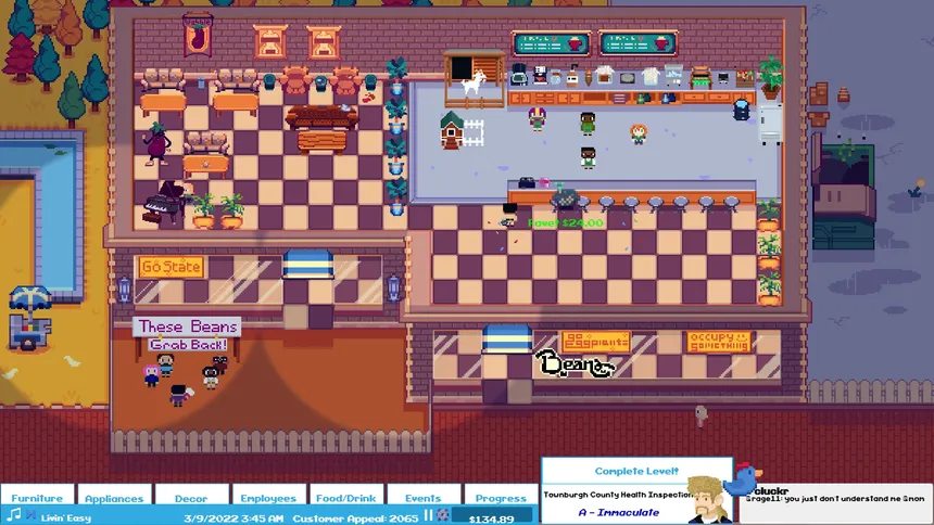 Скриншот 2 к игре Beans: The Coffee Shop Simulator