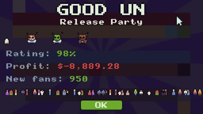 Скриншот 2 к игре Indie Game Sim