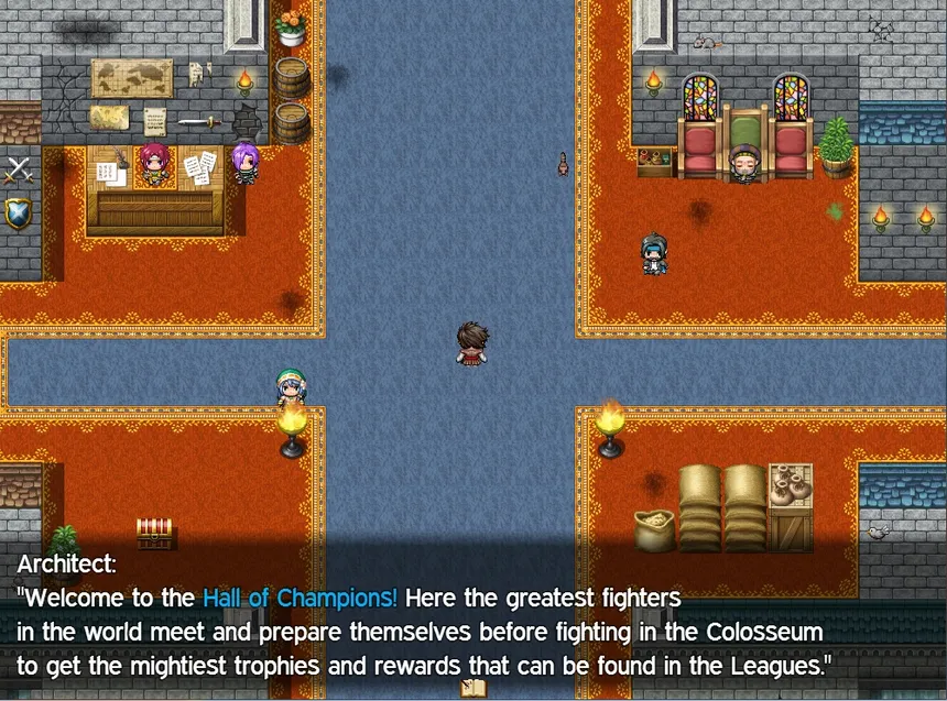 Скриншот 2 к игре RPG Fighter League