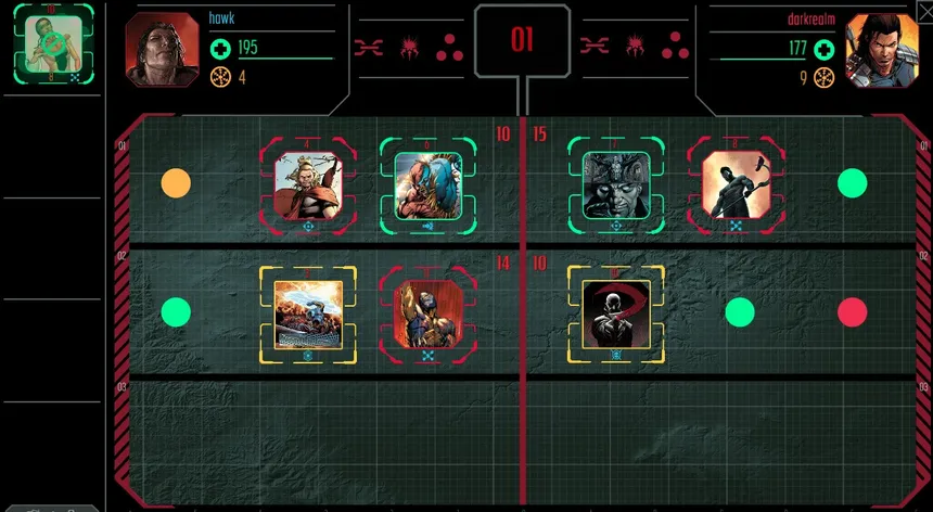Скриншот 1 к игре Battles of the Valiant Universe CCG