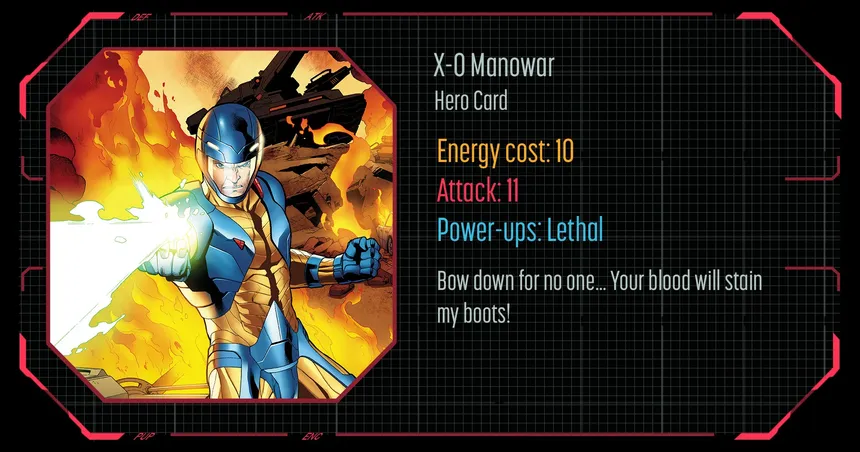 Скриншот 7 к игре Battles of the Valiant Universe CCG