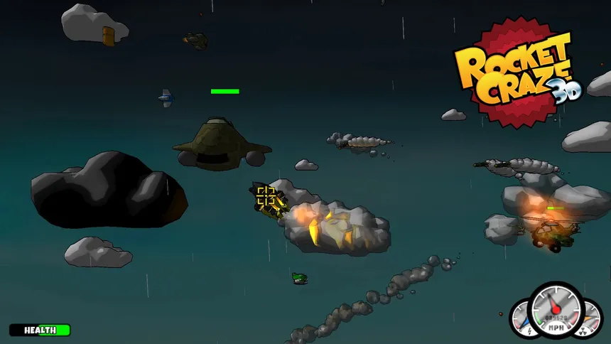 Скриншот 2 к игре Rocket Craze 3D