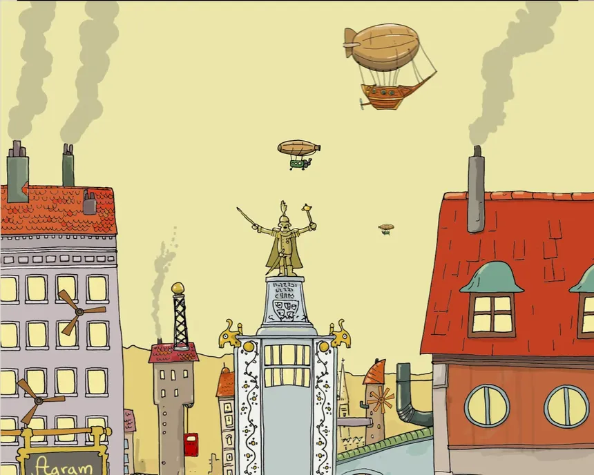 Скриншот 1 к игре Viktor, a Steampunk Adventure